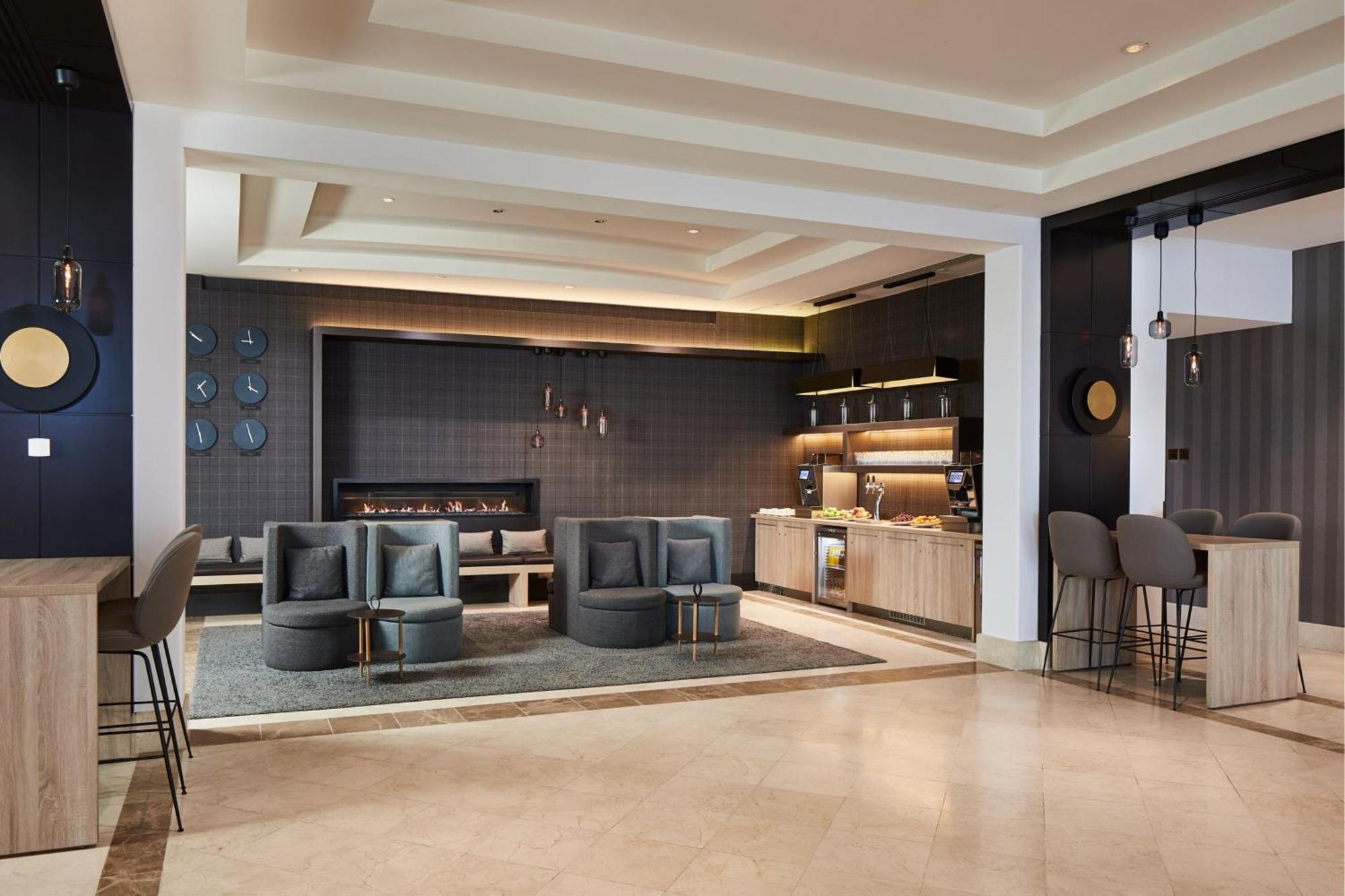 Copenhagen Marriott Hotel Extérieur photo The lounge at the airport